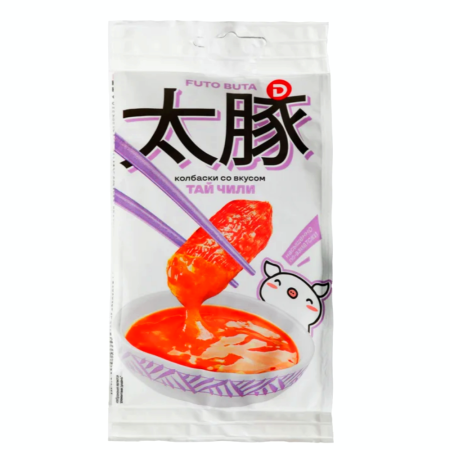 Колбаски Дымов Futo Buta Тай Чили сырокопченые