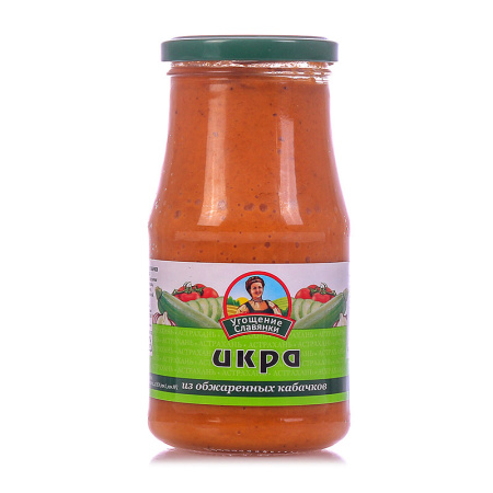 Икра Угощение Славянки из обжаренных кабачков по-домашнему 510 г