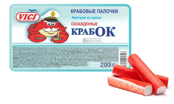 Крабовые палочки VICI КрабОК 