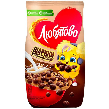 Любятово Шарики шоколадные 