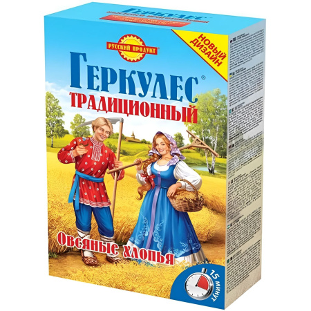 Хлопья Русский Продукт Геркулес Традиционный
