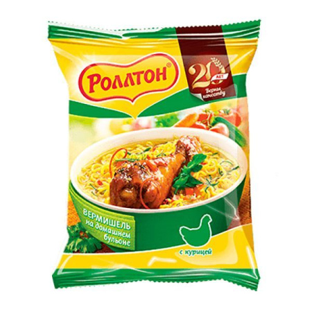 Лапша Роллтон вермишель Курица