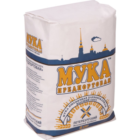 Мука пшеничная Предпортовая, 2 кг