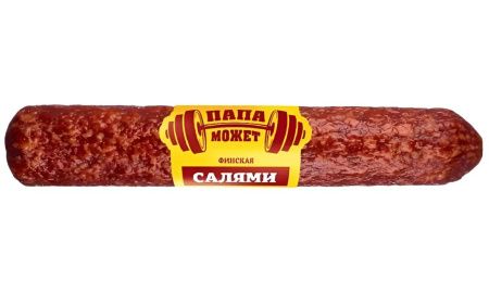 Колбаса Салями Финская сырокопченая полусухая Папа Может