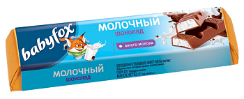 Батончик с молочной начинкой BabyFox