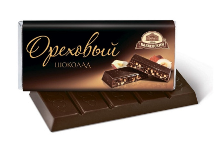 Шоколад Бабаевский Ореховый темный 60 г