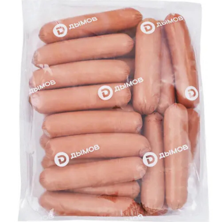Сосиски из курицы вареные Дымов