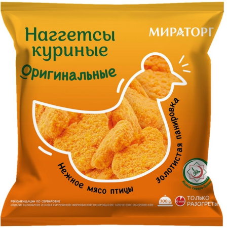 Наггетсы куриные Оригинальные Мираторг