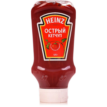 Кетчуп Heinz Острый, 570 г