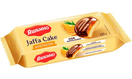 Печенье сдобное «Апельсин» Яшкино