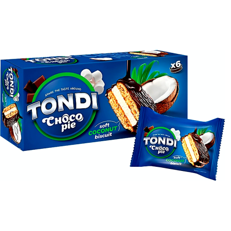 Пирожное choco Pie Tondi Кокос 