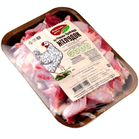 Желудок мышечный цыплят-бройлеров замороженный Чамзинка