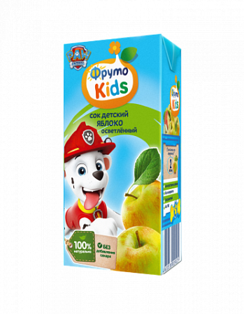 Сок ФрутоНяня ФрутоKids яблоко осветленный 