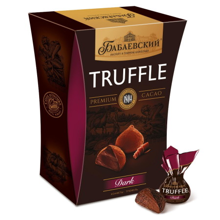 Конфеты Бабаевский Трюфель "Dark Truffle" 