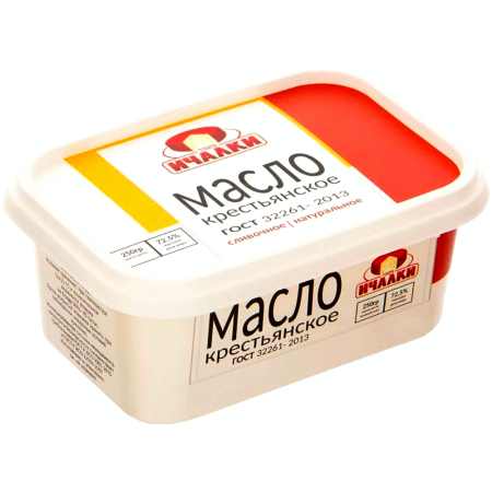 Масло сливочное Крестьянское Ичалки 72.5%