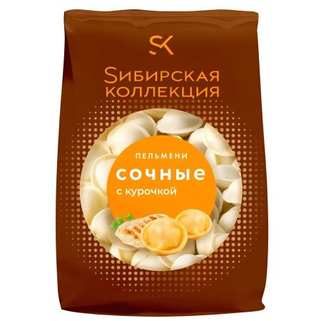 Пельмени Сибирская Коллекция Сочные с курицей