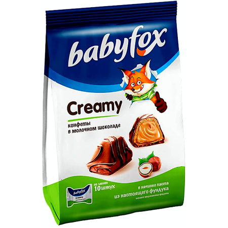 Конфеты вафельные Creamy BabyFox