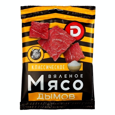 Мясные ломтики Дымов Классические свинина вяленые 