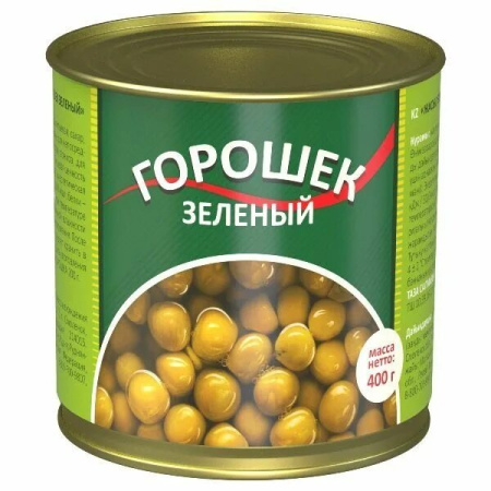 Горошек зеленый Красная Линия