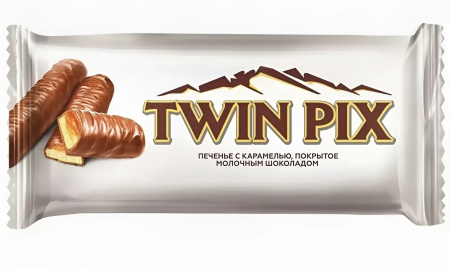 Печенье с карамелью  Twin Pix