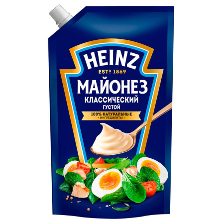 Майонез Heinz классический густой 67%