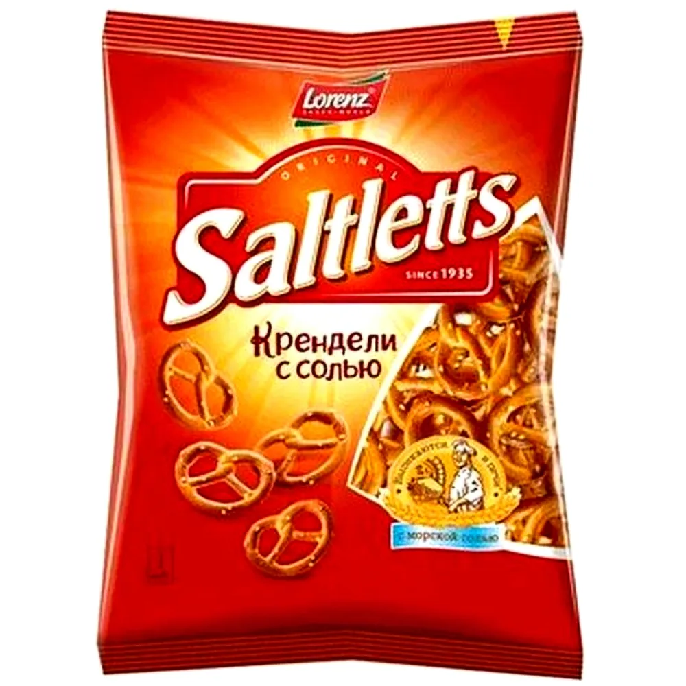 Мини-крендельки с солью Классические Lorenz Saltletts 60 гр г. в Москве ...