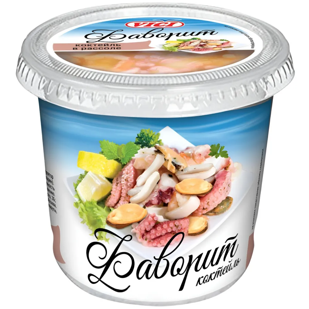 Коктейль Фаворит из морепродуктов в рассоле VICI купить недорого ...