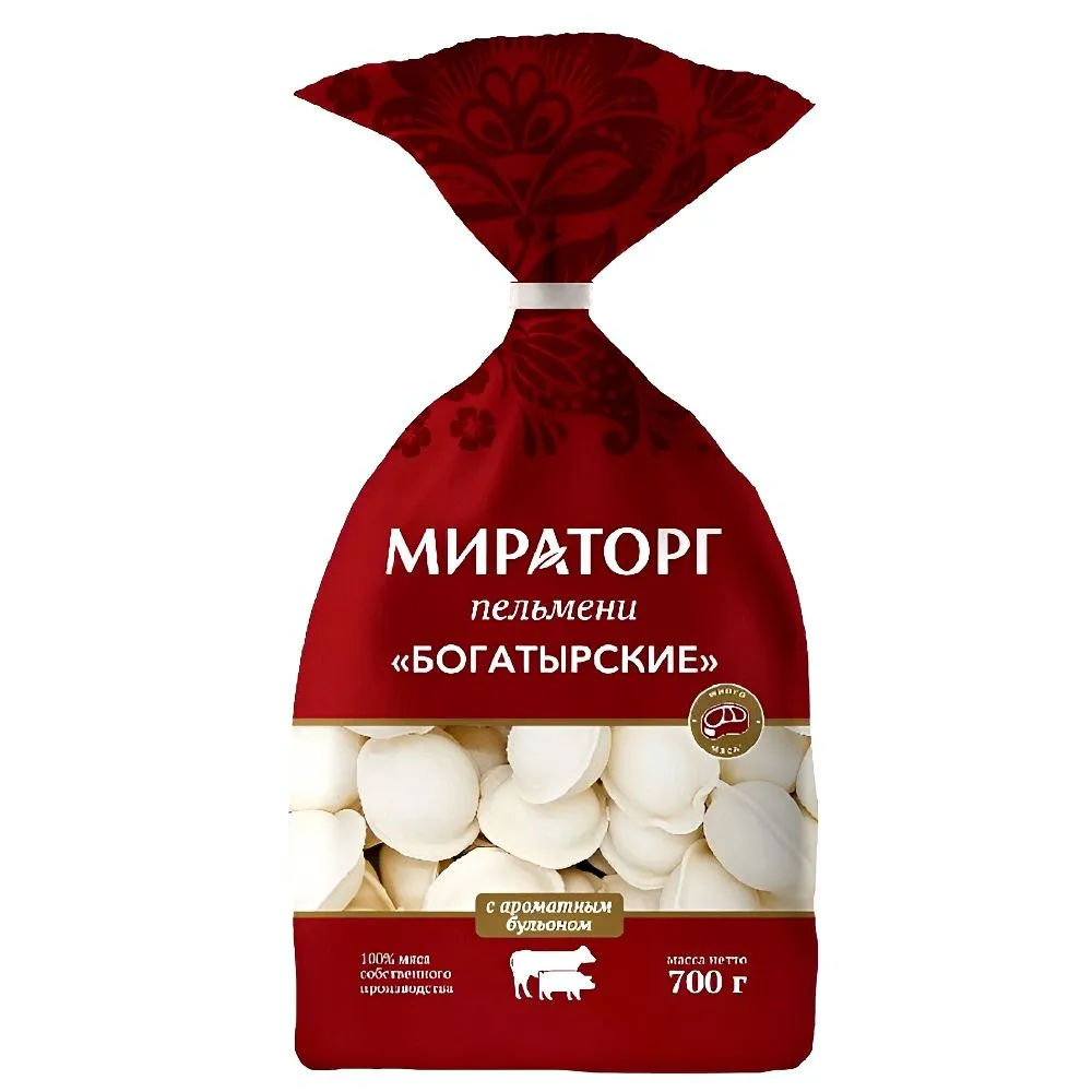 Пельмени Мираторг Богатырские