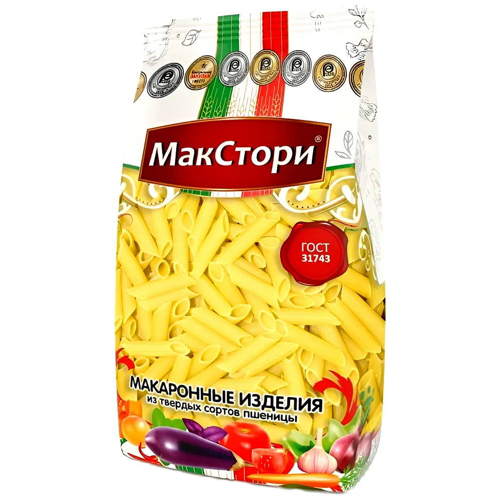 Макароны Перо МакСтори рифленое 400 гр г. в Москве по низкой цене с ...