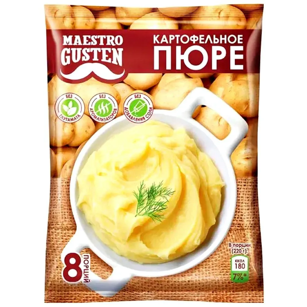 Пюре картофельное Maestro Gusten